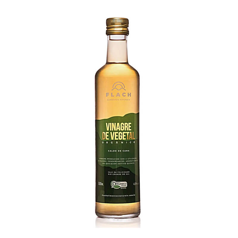 Vinagre Veg Orgânico Caldo De Cana 500 Ml